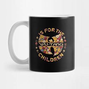 Wutang is for the children flowers effect Mug